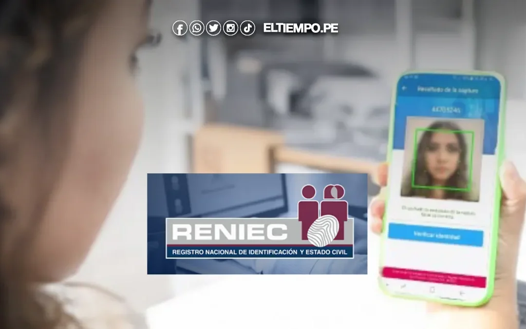 Ejecutivo promulga ley que autoriza al Reniec usar reconocimiento facial para validar afiliaciones políticas