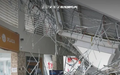 Responsables de instalación de techo caído del Real Plaza se contradicen en Fiscalía