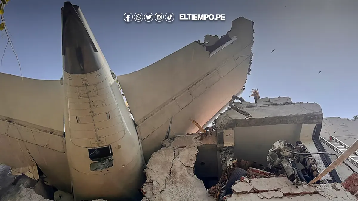 accidente de avión en India