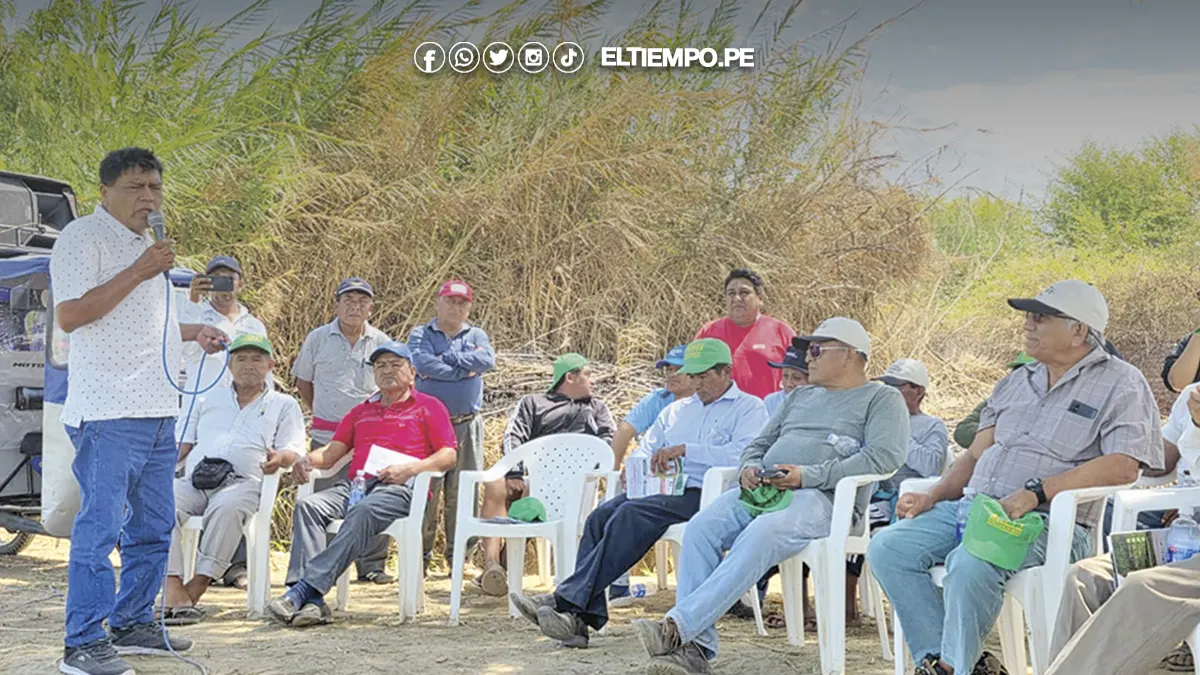 agricultores del Bajo Piura