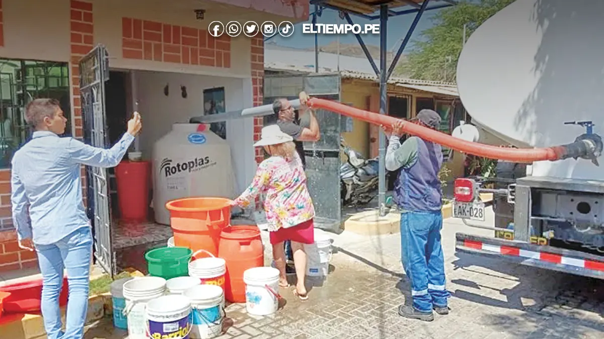 agua potable en Piura
