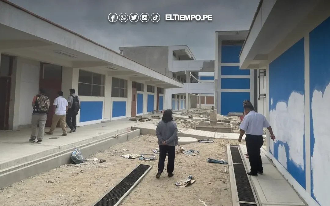 Fiscalía inspecciona obra en colegio “La Unión” tras denuncia por colusión agravada
