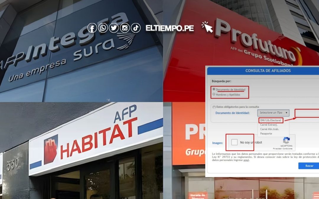 Link de consulta para saber si estoy afiliado a la AFP