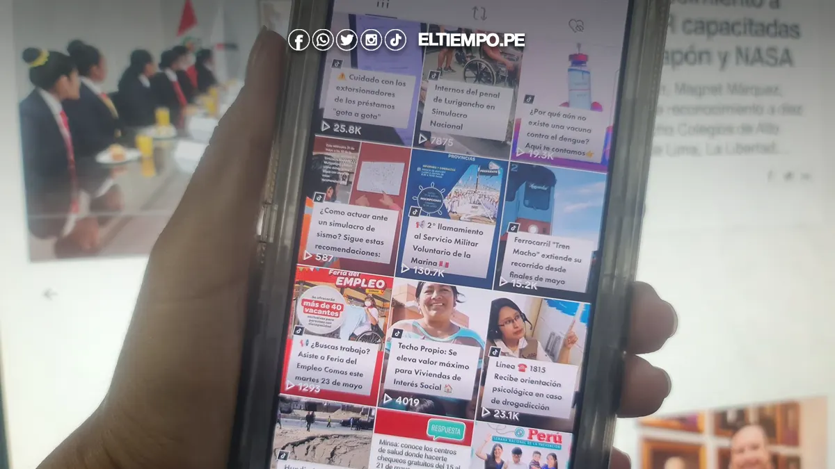consumo de tiktok en Perú