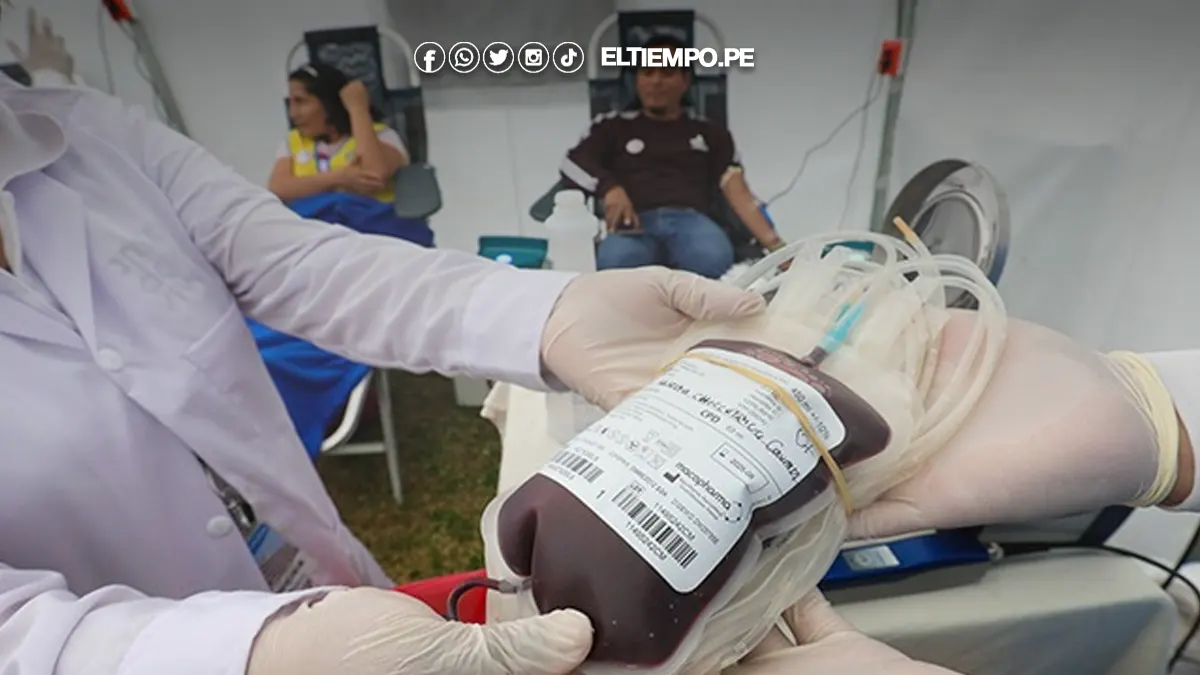 donación de sangre