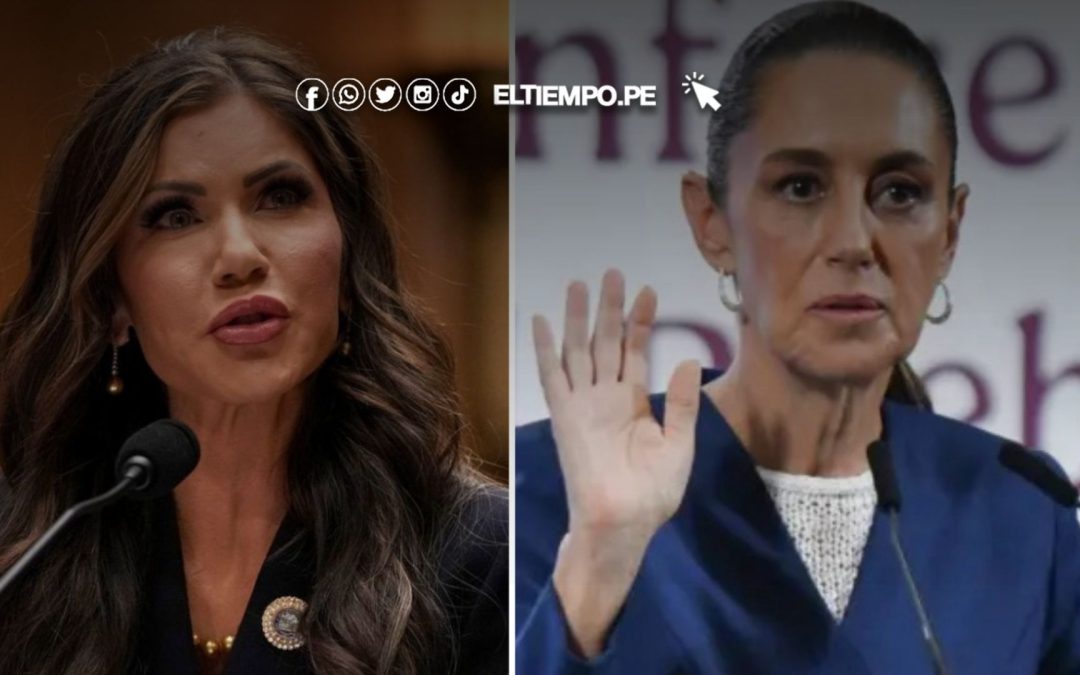 Estados Unidos: Secretaria de Seguridad Nacional acusa a la presidenta de México de alentar protestas en Los Ángeles