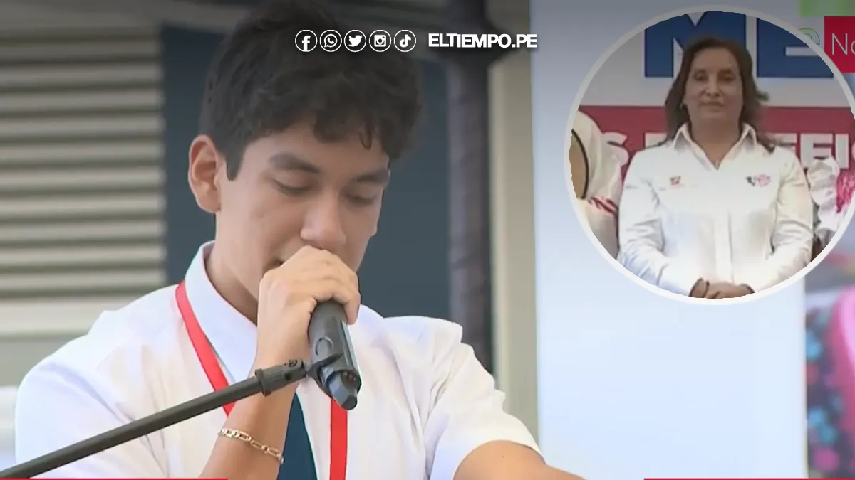 estudiante piurano se dirige a a Dina Boluarte estudiante piurano se dirige a a Dina Boluarte