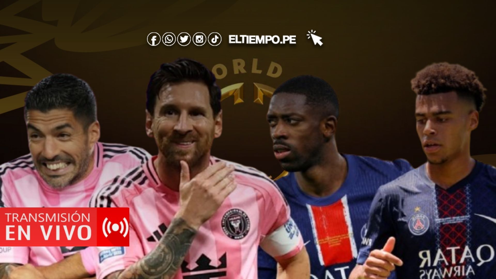 Inter de Miami vs PSG en vivo fútbol libre