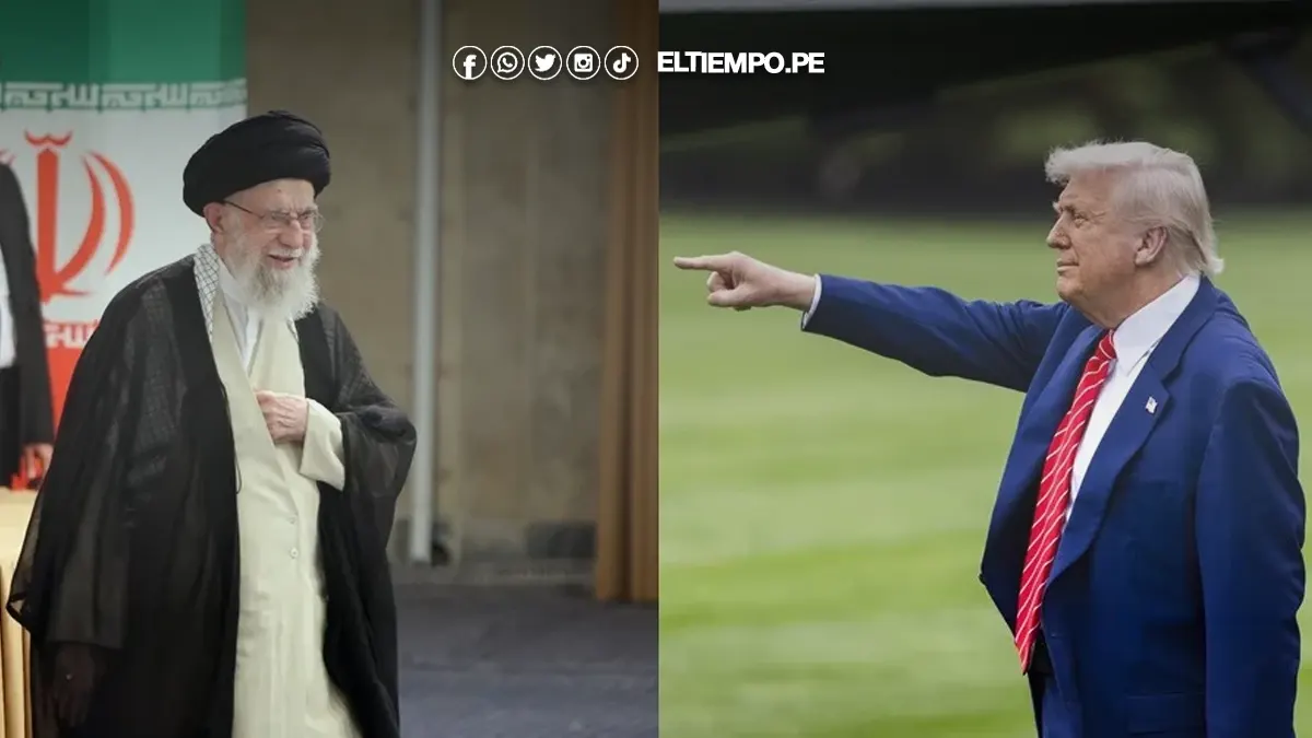 Líder de Iran vs. Trump