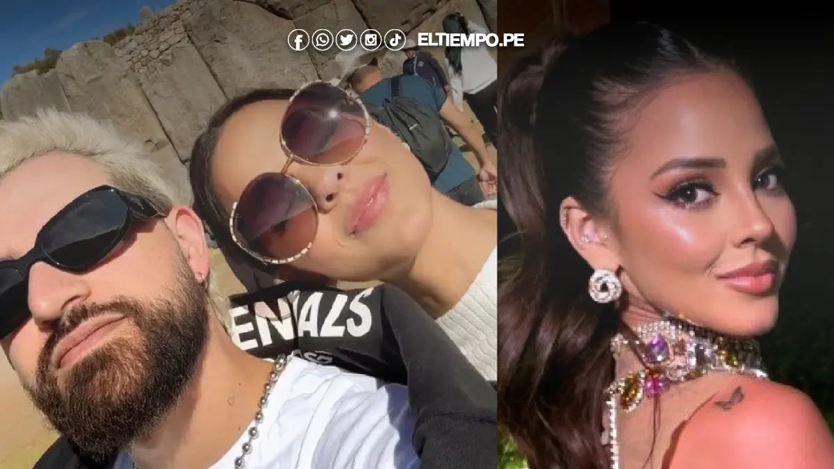 Luciana Fuster y su novio