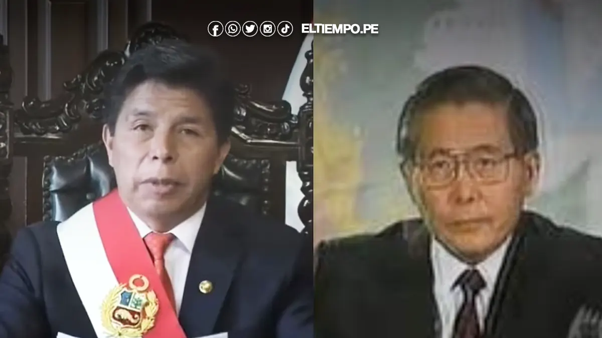 Pedro Castillo y Alberto Fujimori Pedro Castillo y Alberto Fujimori