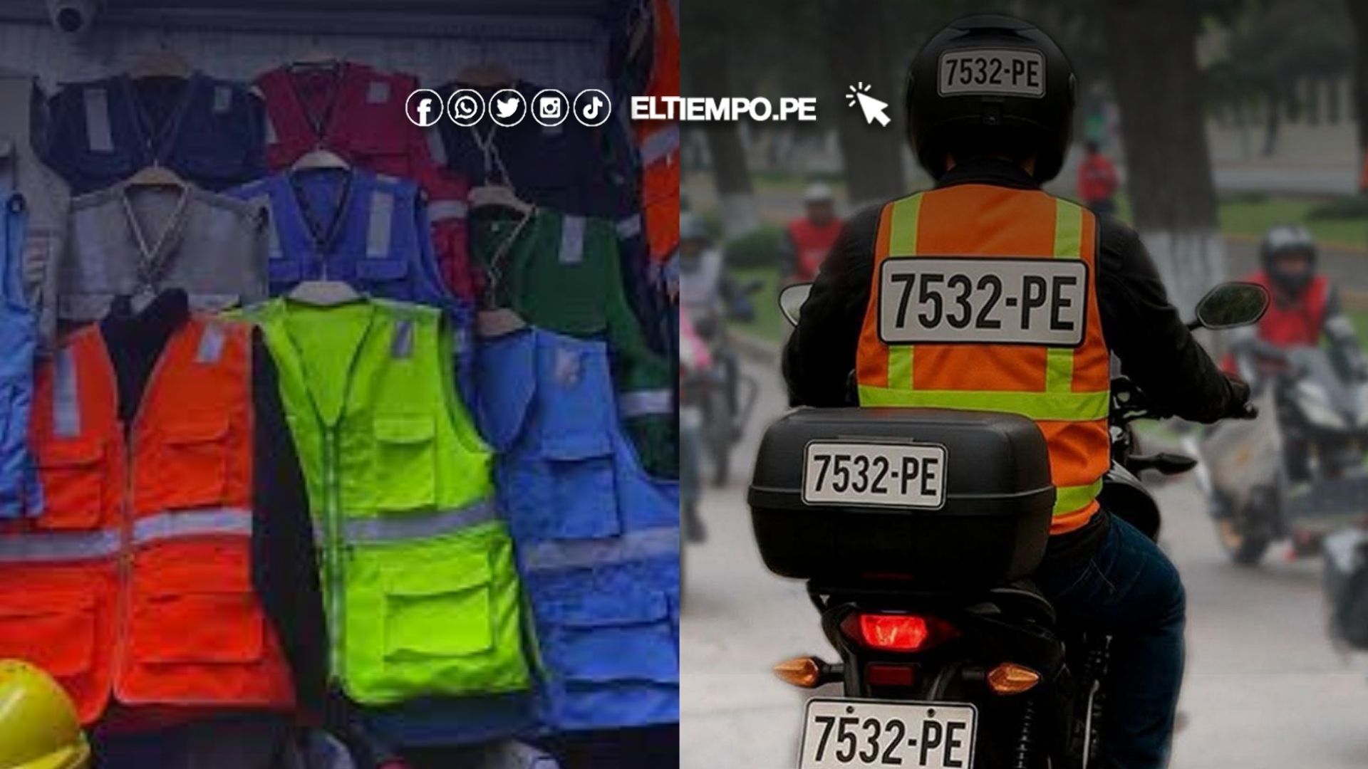 Precio de los chalecos para motos en Piura