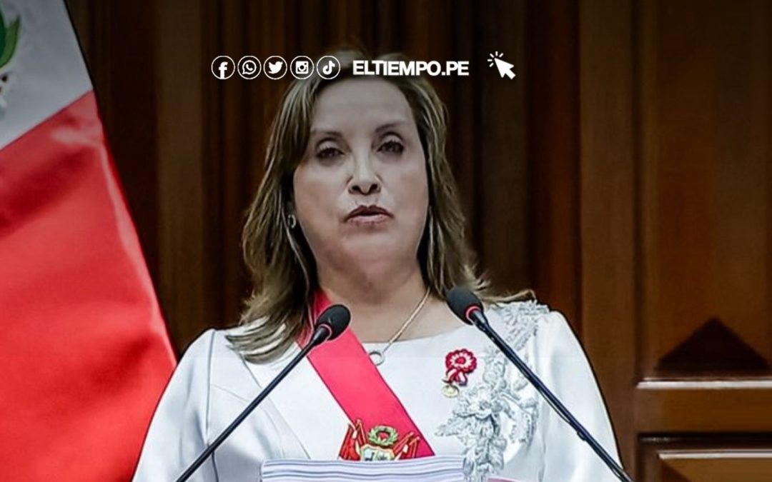 ¿A qué hora es el mensaje a la nación de Dina Boluarte por 28 de julio de 2025?