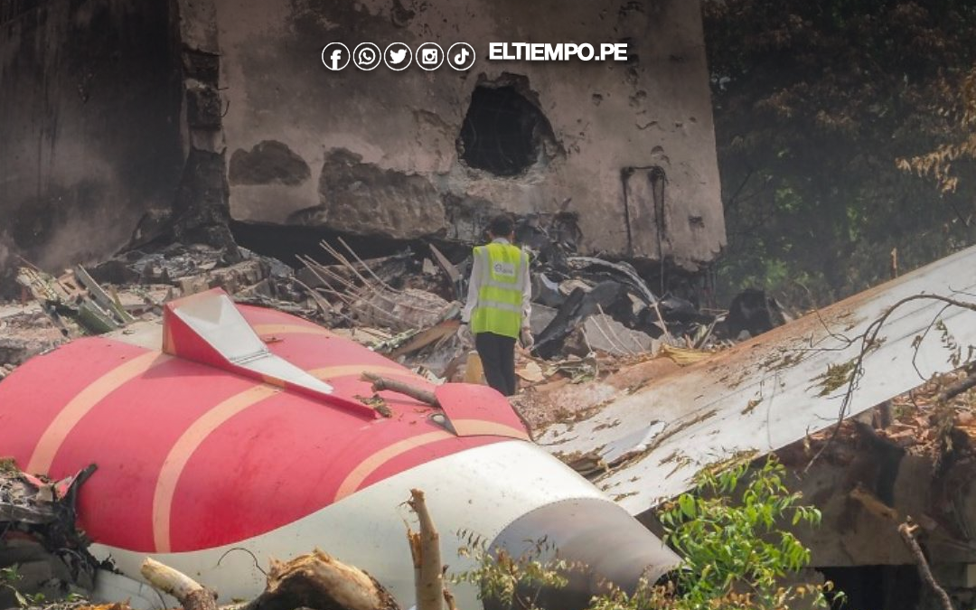 Falla en el suministro de combustible provocó accidente aéreo en India con 260 fallecidos