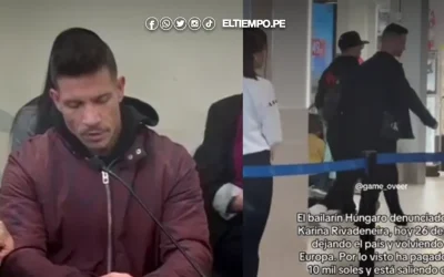 Bailarín húngaro condenado tras denuncia de Korina Rivadeneira salió del país y desata críticas en redes sociales
