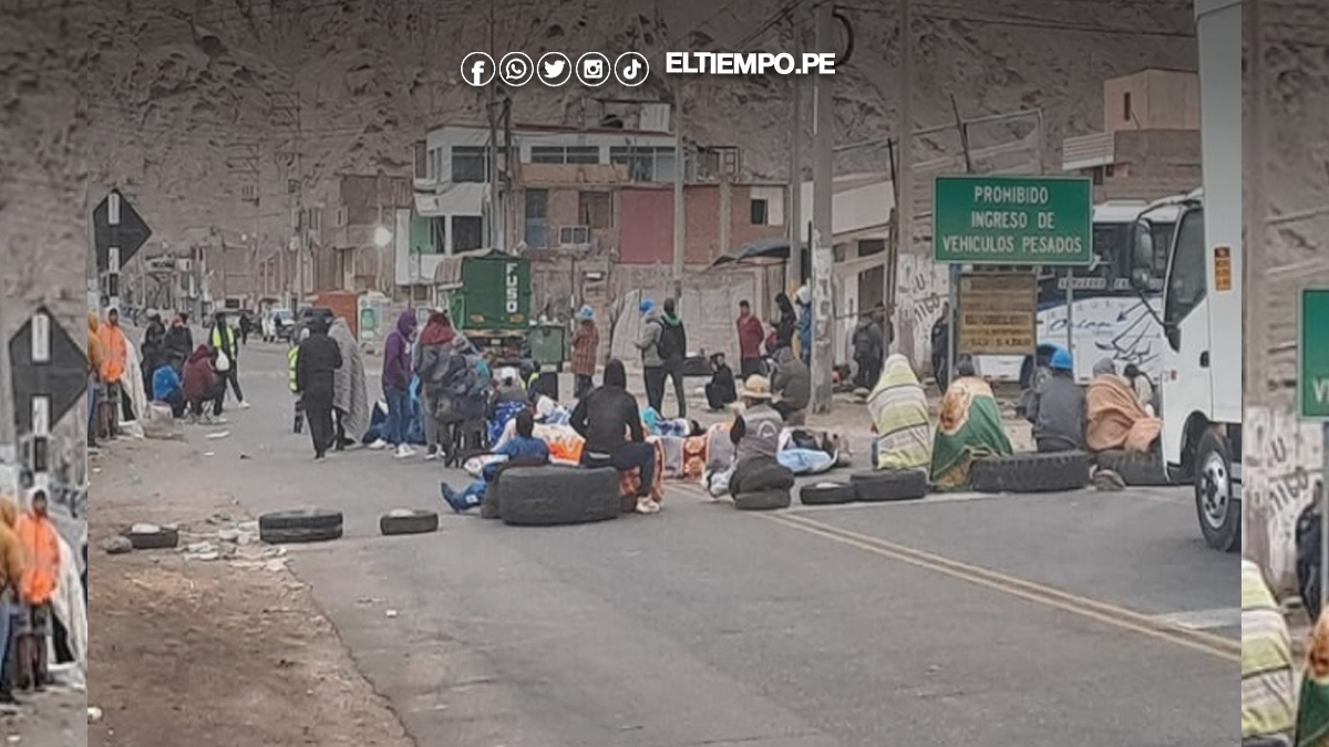 Bloqueo de vías pone en jaque la distribución de alimentos