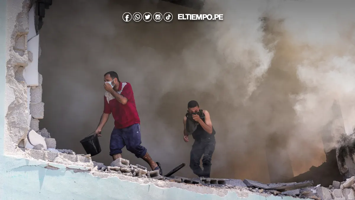 Bombardeos en Gaza