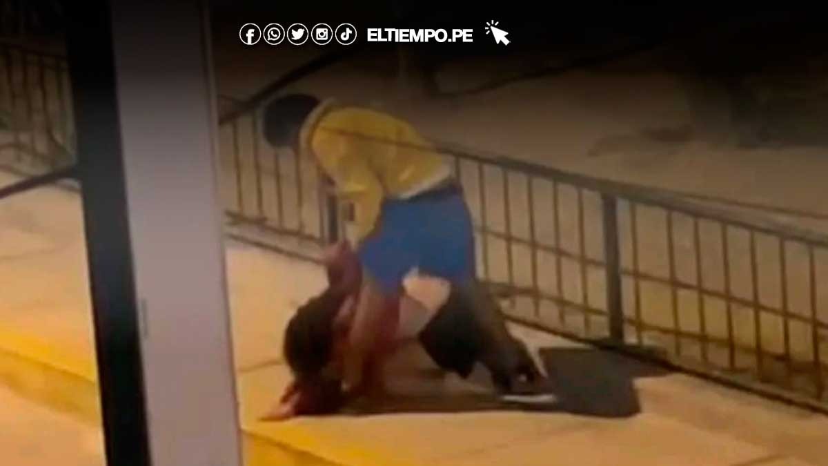 chica agredida