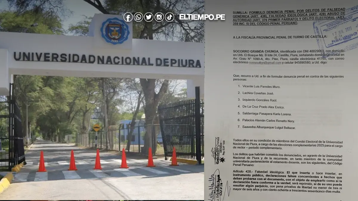 Denuncian a comité electoral de la UNP Denuncian a comité electoral de la UNP