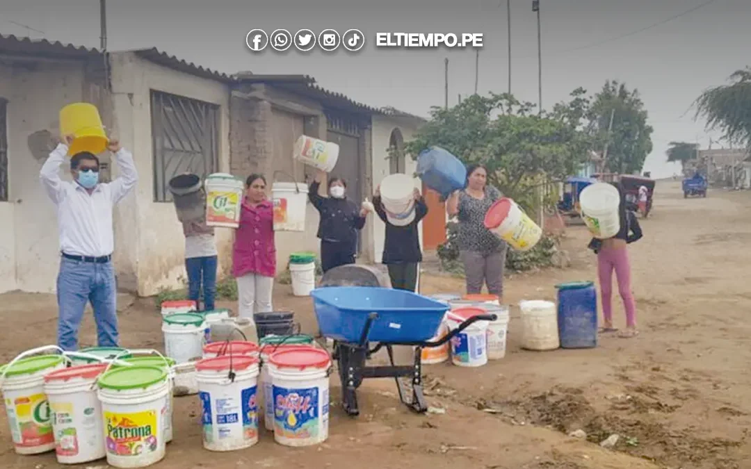 Piura: Falla en EBAR San Martín deja sin servicio de agua potable a más de 70 sectores