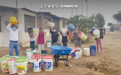 Piura: Falla en EBAR San Martín deja sin servicio de agua potable a más de 70 sectores