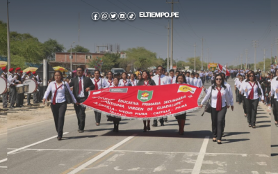 Conoce las fechas y calles para el desfile escolar 2025 por Fiestas Patrias en Castilla
