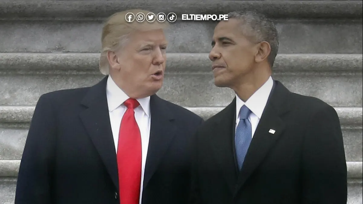 Donald Trump y Barack Obama Donald Trump y Barack Obama