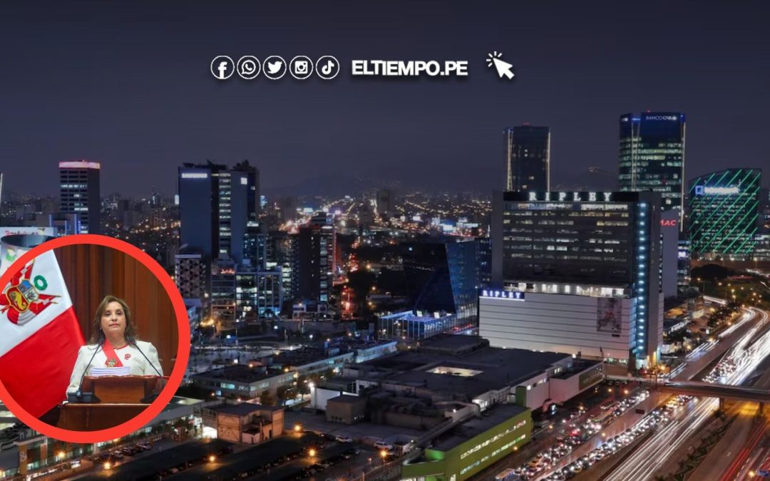 Presidenta señala que el PBI del Perú crecerá entre 3.1% y 3.5% en 2025 y destaca solidez económica del país