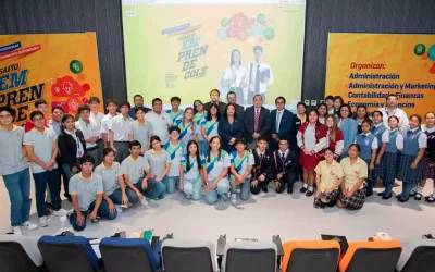 Equipo de colegio Vallesol gana el Desafío Emprende Cole UPAO en Piura