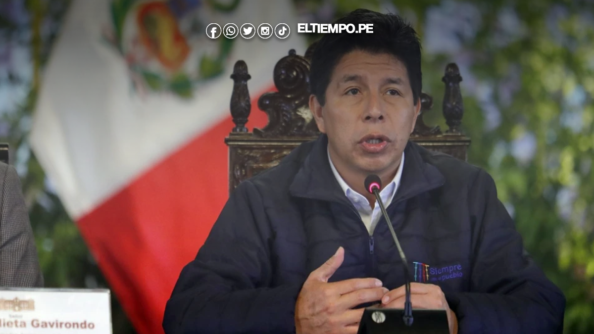 Fiscalía presentó denuncia constitucional contra Pedro Castillo Fiscalía presentó denuncia constitucional contra Pedro Castillo