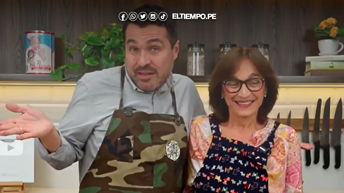 Giacomo Bocchio y su mamá