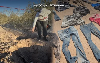 Madres hallan fosas con restos humanos y más de 200 prendas en el norte de México
