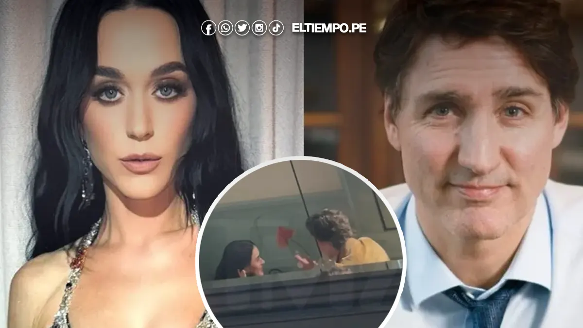 Katy Perry y Justin Trudeau