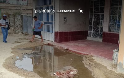 Desagües inundan calles y dormitorios de vecinos en La Unión