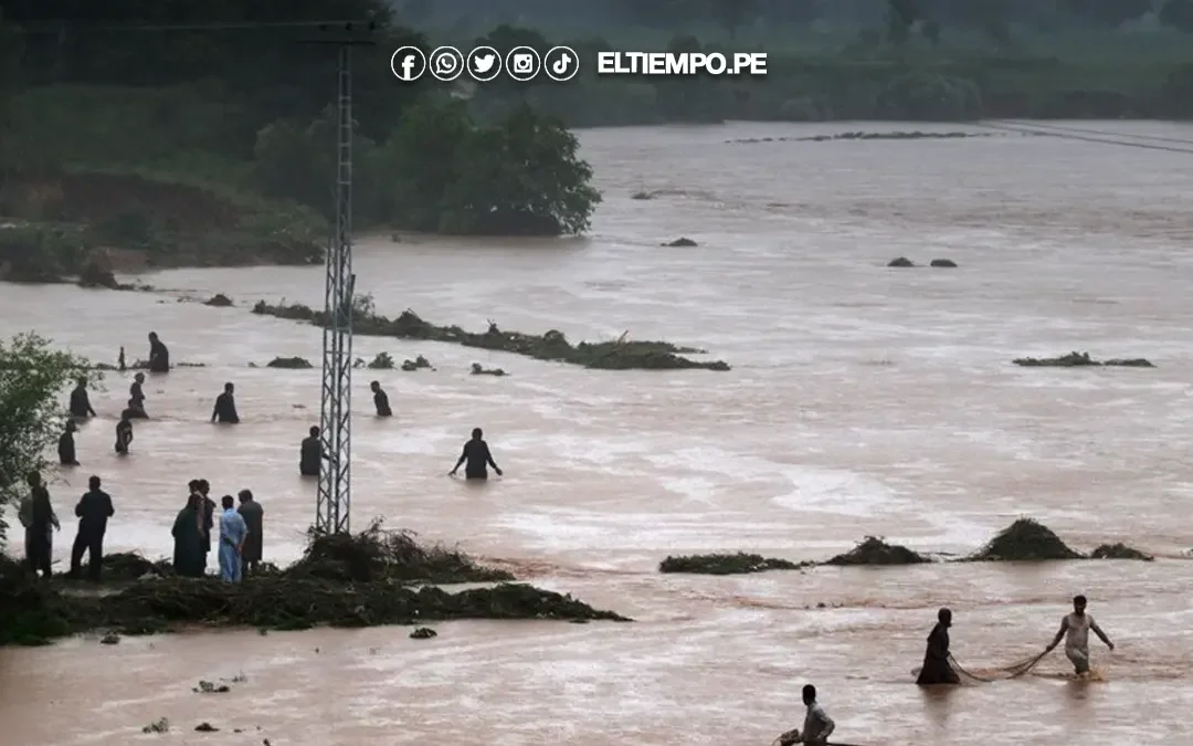 Pakistán en emergencia: más de 200 muertos por lluvias que seguirán hasta el viernes
