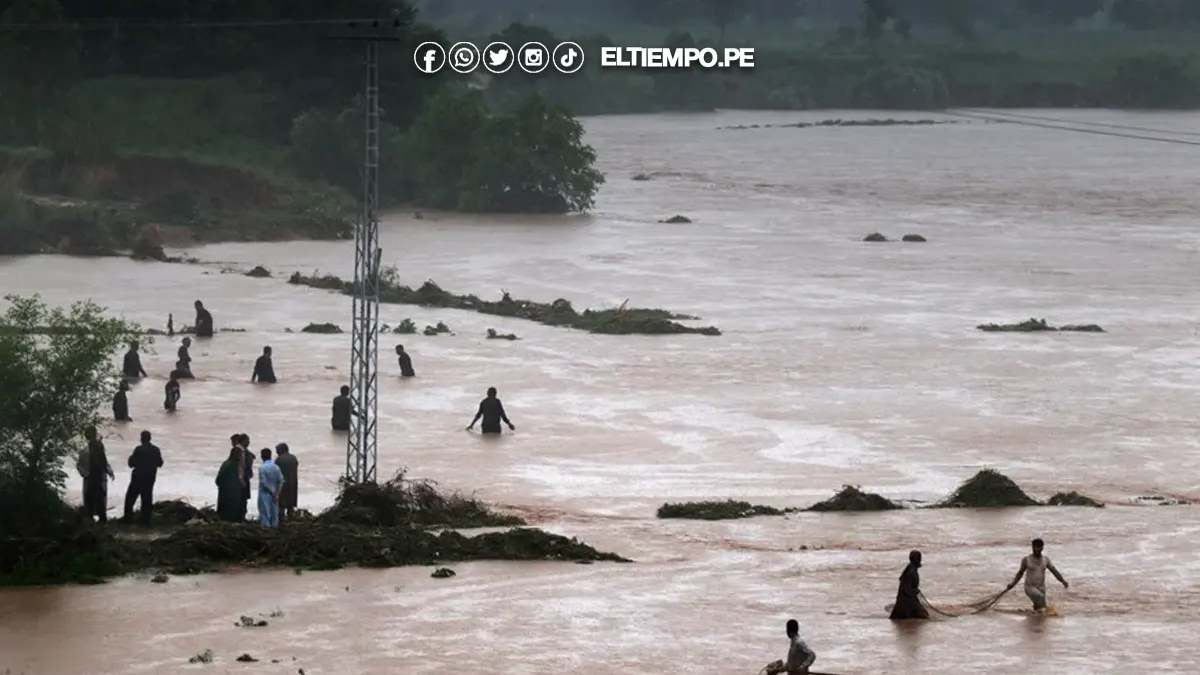 lluvias en Pakistán