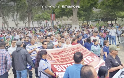 Sindicatos marcharon por la derogación del Decreto 1666