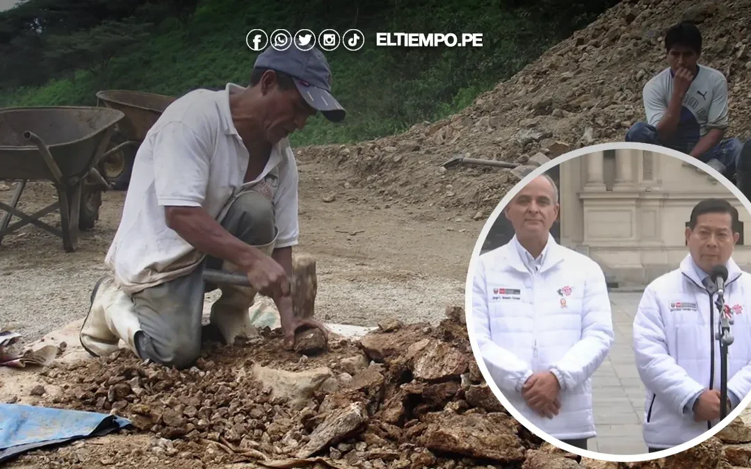 Gobierno extiende mesa técnica por 60 días para abordar crisis de la minería informal