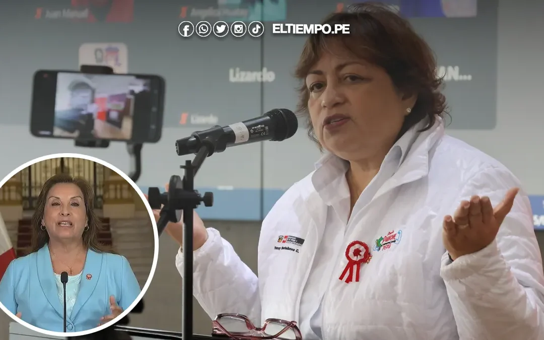 Ministra de la Mujer respalda aumento de sueldo de Dina Boluarte: «Es por justicia»