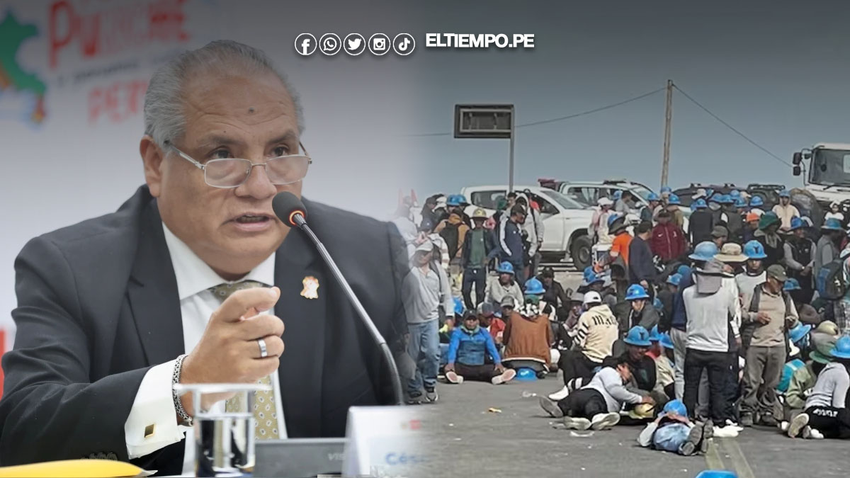 Ministro sobre bloqueo de carreteras