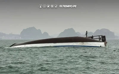 Tragedia en Vietnam: al menos 34 muertos y varios desaparecidos tras naufragio en la bahía de Ha Long