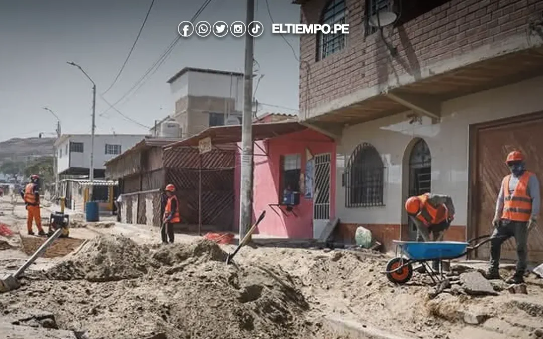 Dieciséis obras en Talara en riesgo de paralizarse por falta de recursos