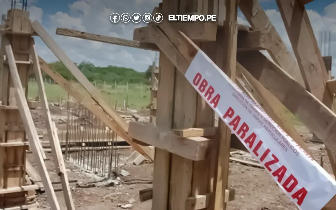 Obras paralizadas frenan crecimiento económico del país