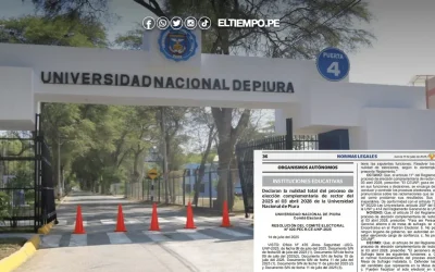 El Peruano oficializa nulidad de elecciones en la UNP por graves irregularidades