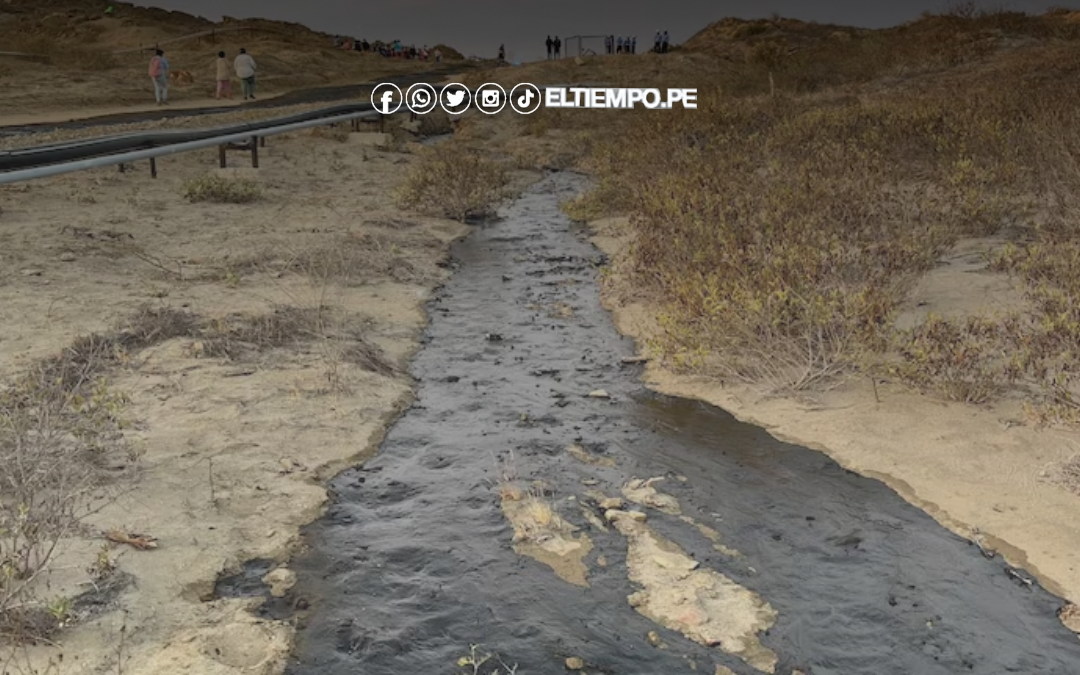 Petroperú denuncia manipulación de válvula tras derrame de petróleo en Lobitos