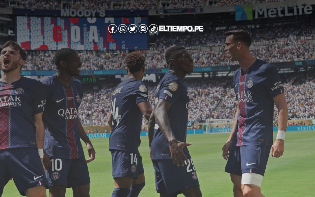 PSG golea 4-0 al Real Madrid y clasifica a la final del Mundial de Clubes 2025