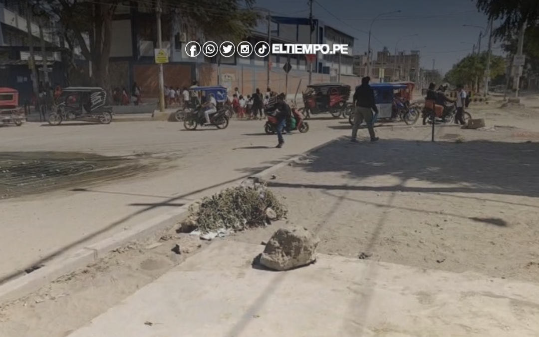 Piura: Retrazo en la obra de reconstrucción de la avenida Sullana genera protestas