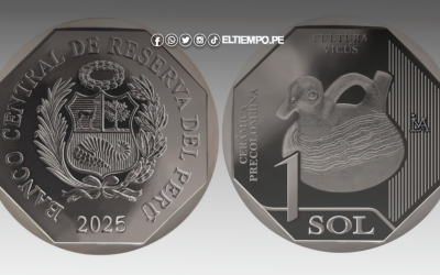 BCR lanza nueva moneda de S/1 con diseño alusivo a la cultura Vicús