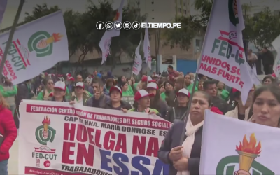 Trabajadores de EsSalud inician huelga indefinida: peligran servicios de 13 millones de asegurados
