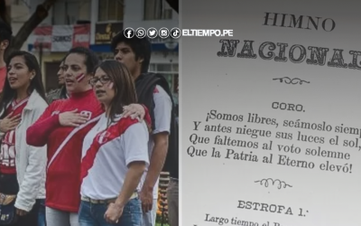 Gobierno quiere imponer emisión obligatoria del Himno Nacional en medios dos veces al día